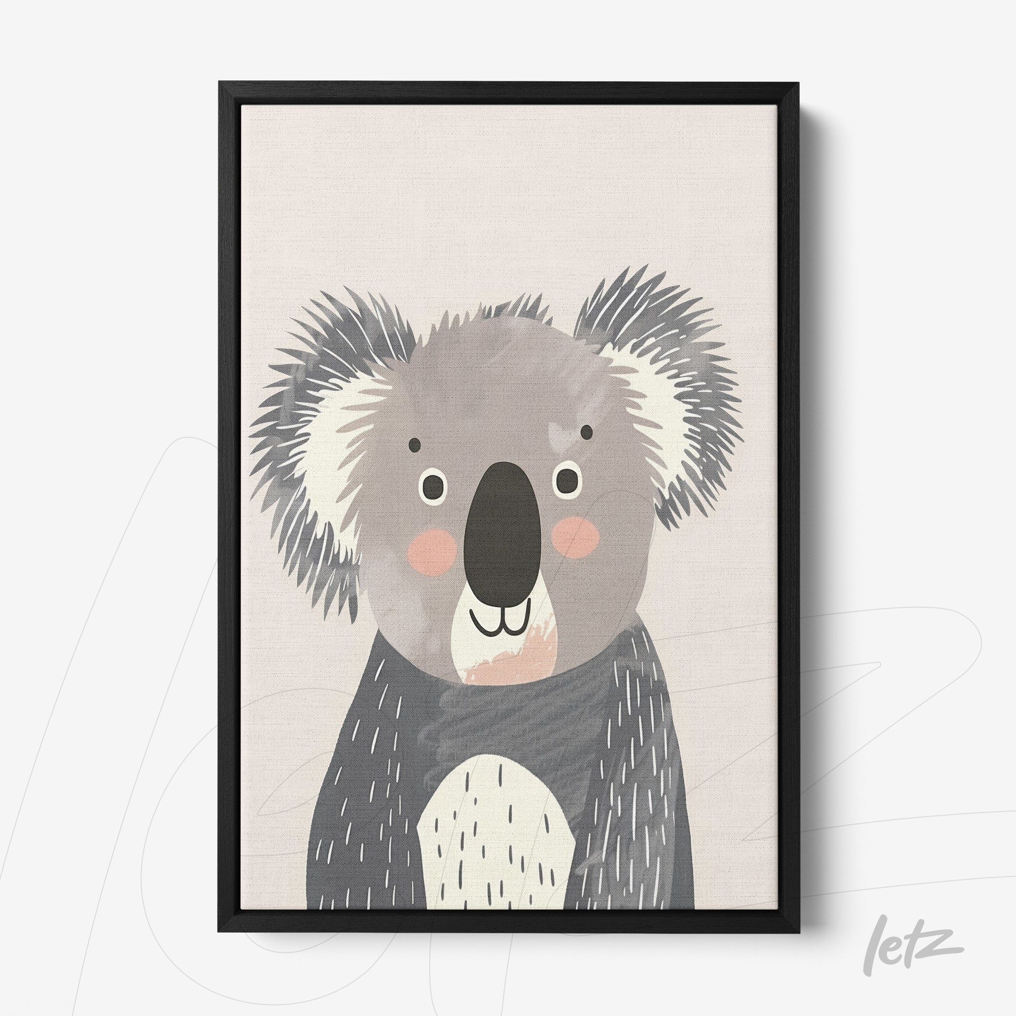 Letz-Quadro-Preview-Canvas-Moldura-Preto_animais-fofinhos-coala-1.jpg