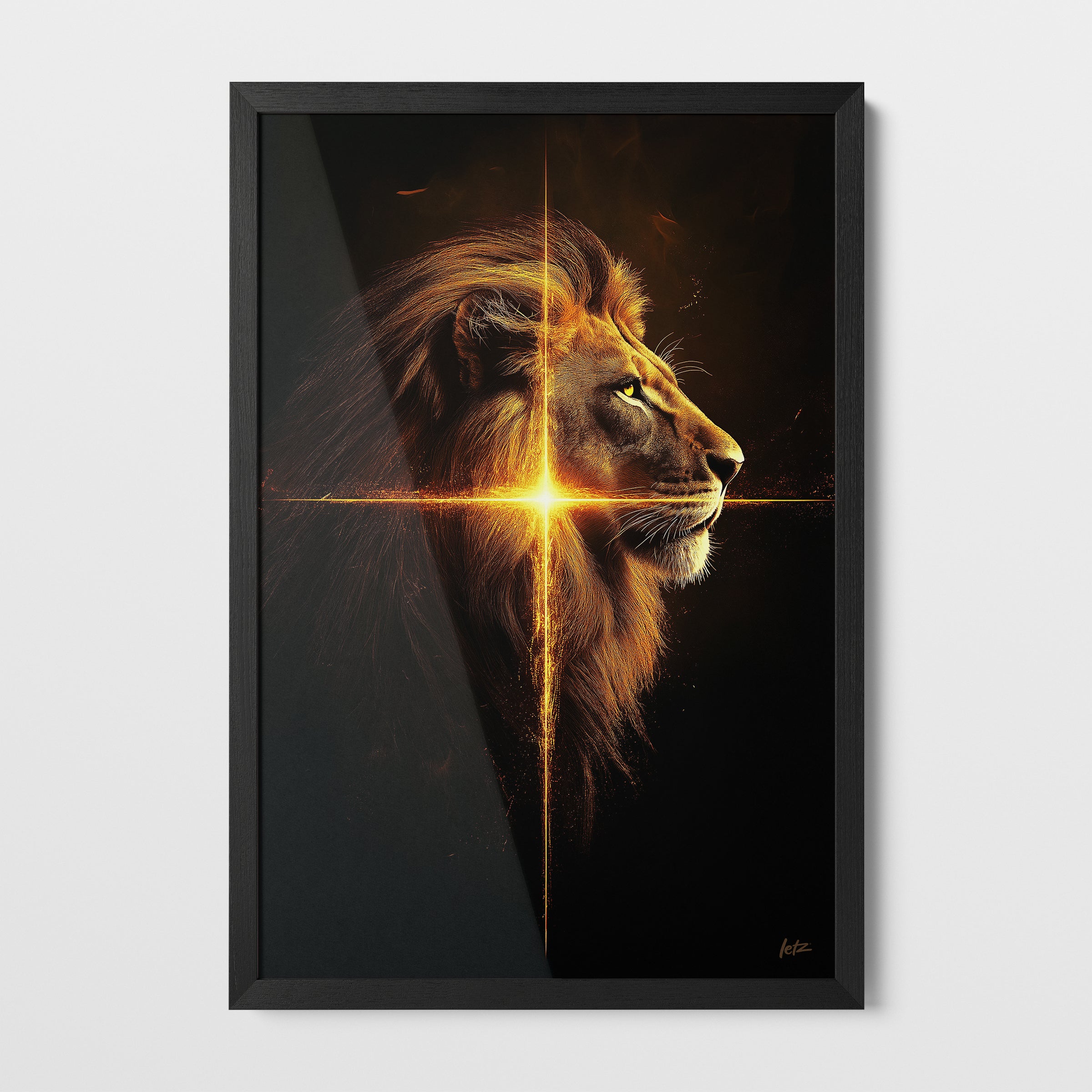 Leão Crucifixo de Luz