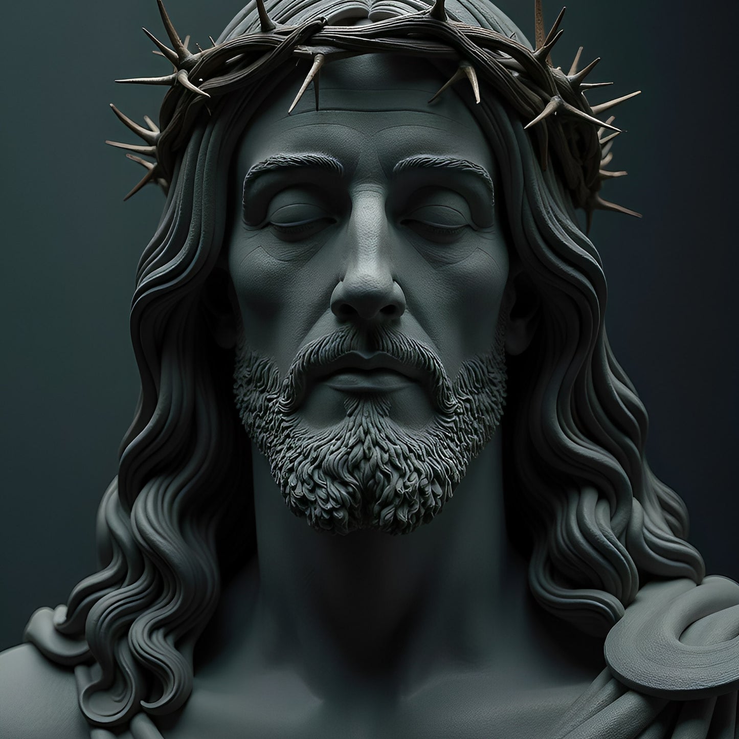 Jesus on the waves