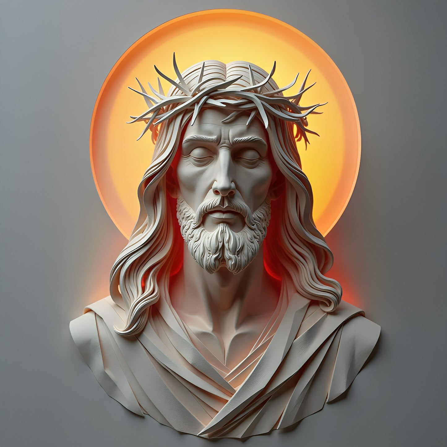 Jesus on the beach