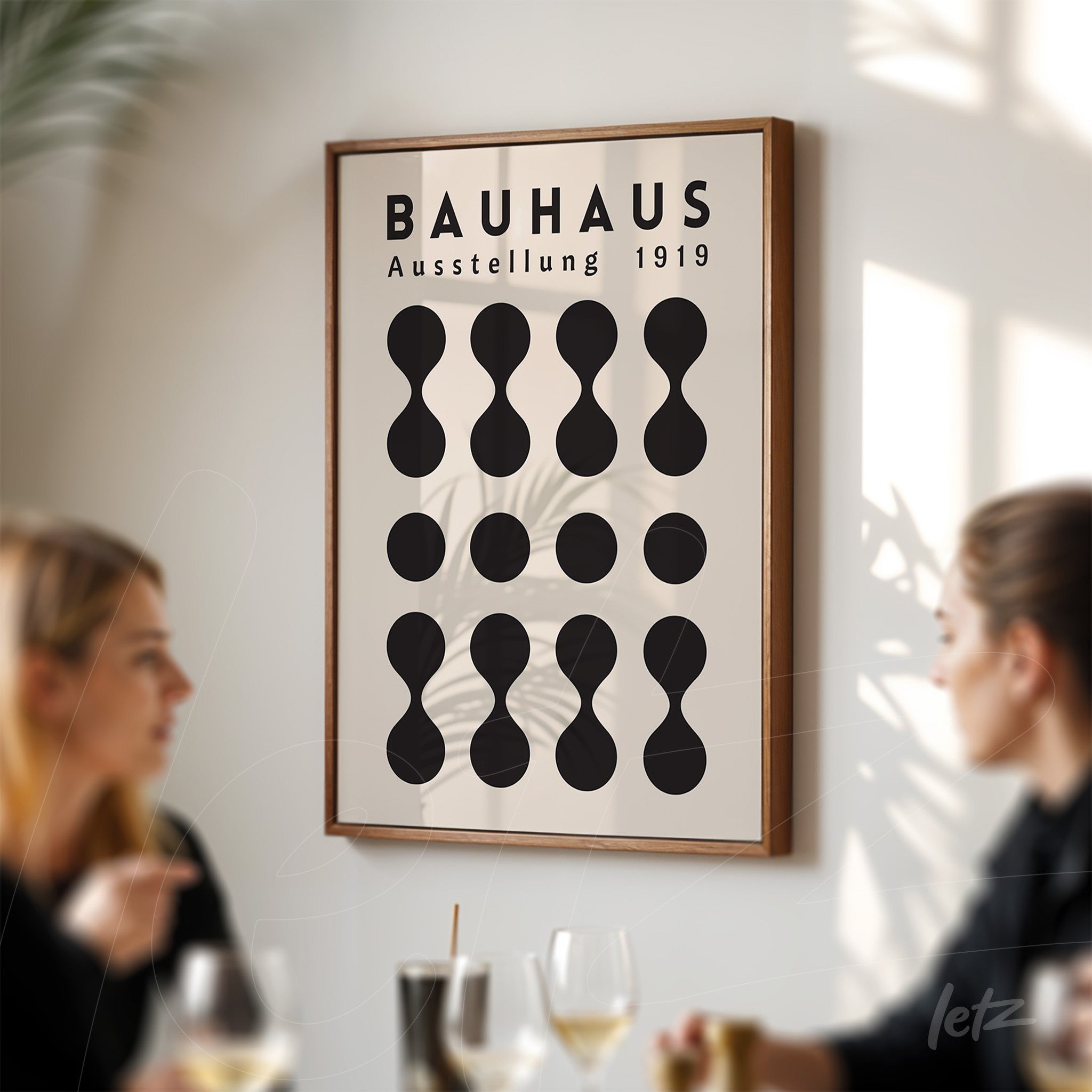 Quadro Bauhaus Clássico 1919 – Letz