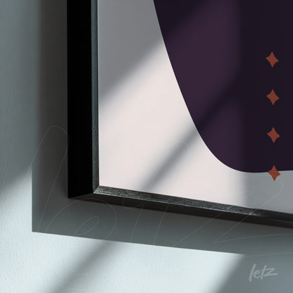 Para gerar um texto ALT otimizado, preciso conhecer o nome do arquivo da imagem, pois ele contém informações cruciais sobre o tipo de acabamento do quadro que estamos descrevendo. Poderia providenciar esse detalhe?