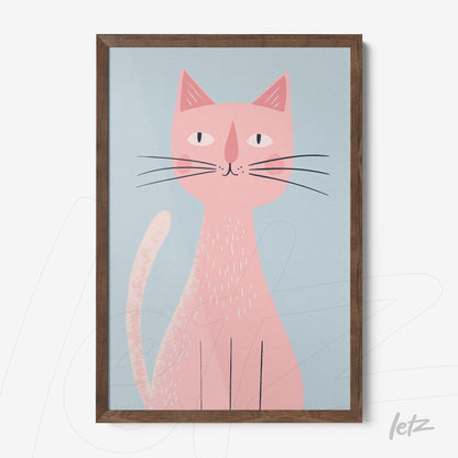 Letz-Quadro-Preview-Caixa-com-Vidro-Freijo_animais-fofinhos-gato-rosa-1.jpg