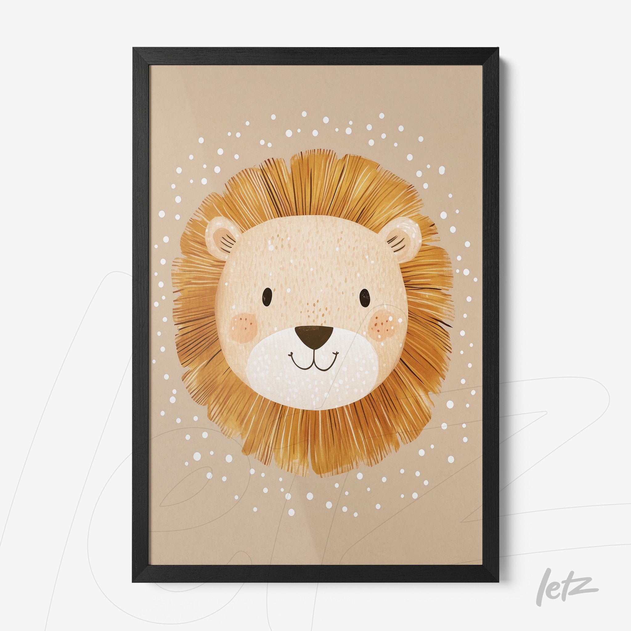 Letz-Quadro-Preview-Caixa-com-Vidro-Preta_animais-fofinhos-leao-2.jpg