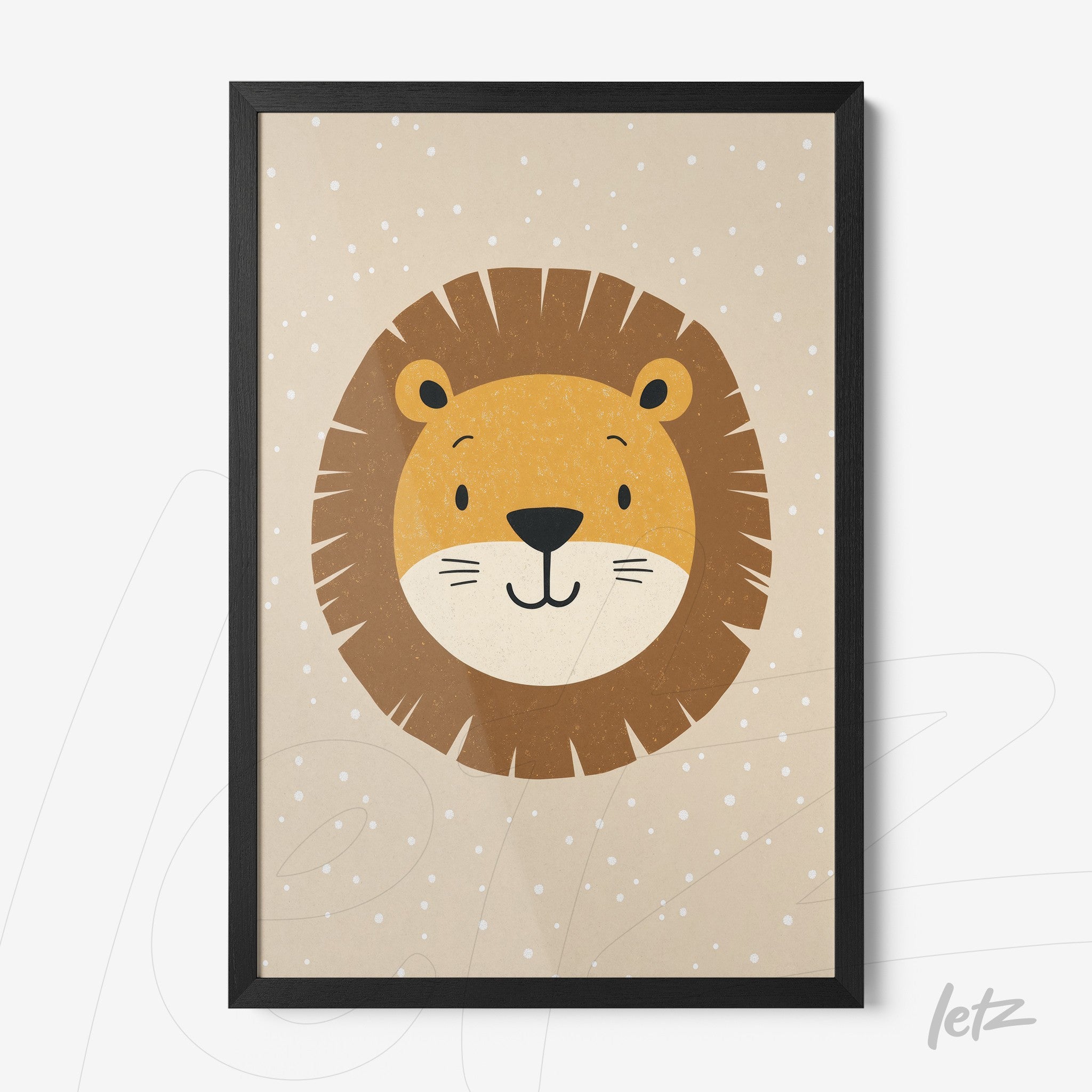 Letz-Quadro-Preview-Caixa-com-Vidro-Preta_animais-fofinhos-leao-4.jpg