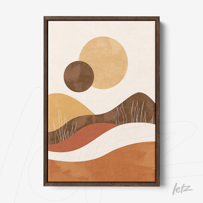 Letz-Quadro-Preview-Canvas-Moldura-Freijo_Boho-Geometrico-Laranja-Marrom-1.jpg