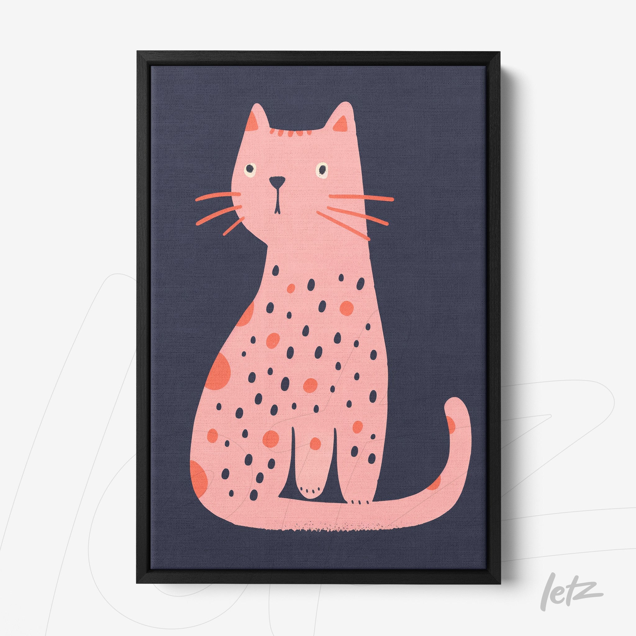 Letz-Quadro-Preview-Canvas-Moldura-Preto_animais-fofinhos-gato-rosa-2.jpg