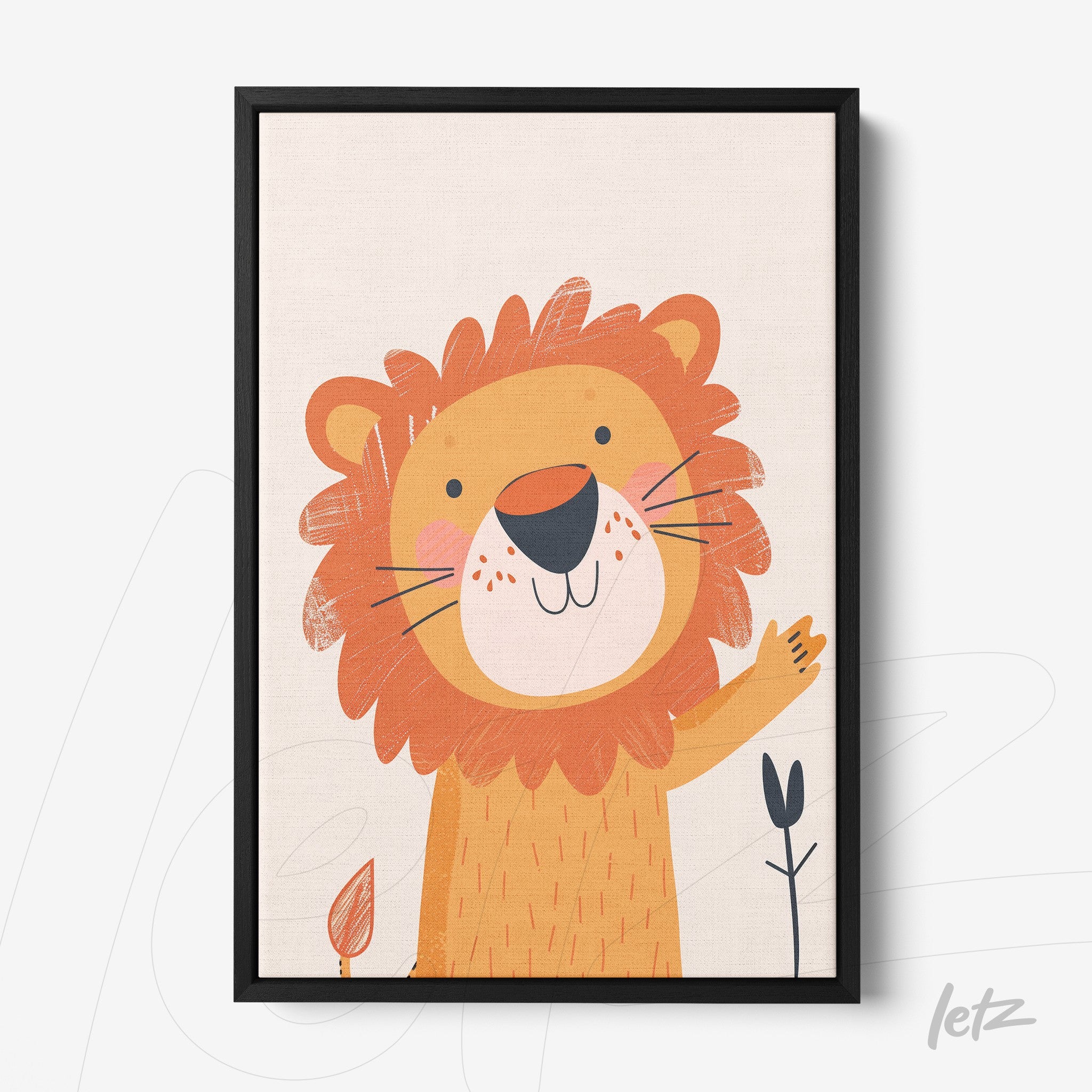 Letz-Quadro-Preview-Canvas-Moldura-Preto_animais-fofinhos-leao-1.jpg