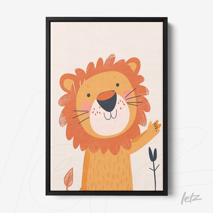 Letz-Quadro-Preview-Canvas-Moldura-Preto_animais-fofinhos-leao-1.jpg