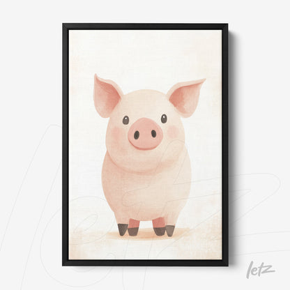 Letz-Quadro-Preview-Canvas-Moldura-Preto_animais-fofinhos-porquinho-1.jpg