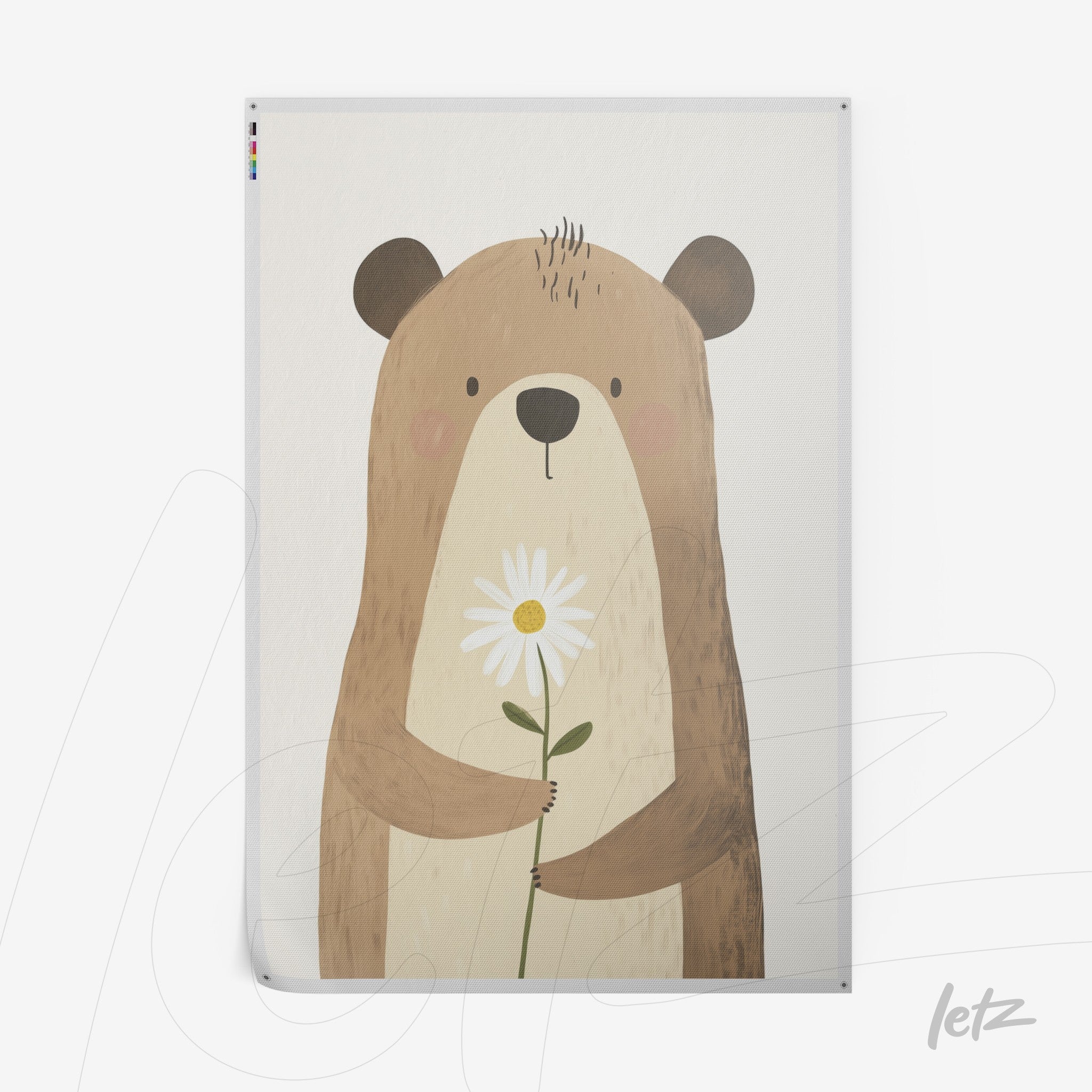 Letz Quadro Preview Impressao Canvas animais fofinhos urso 5