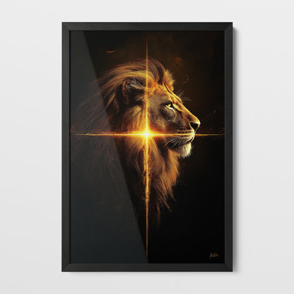 Leão Crucifixo de Luz