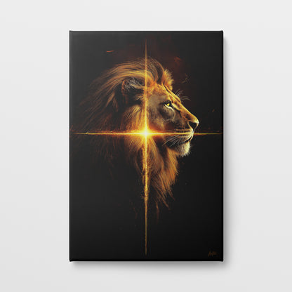 Leão Crucifixo de Luz