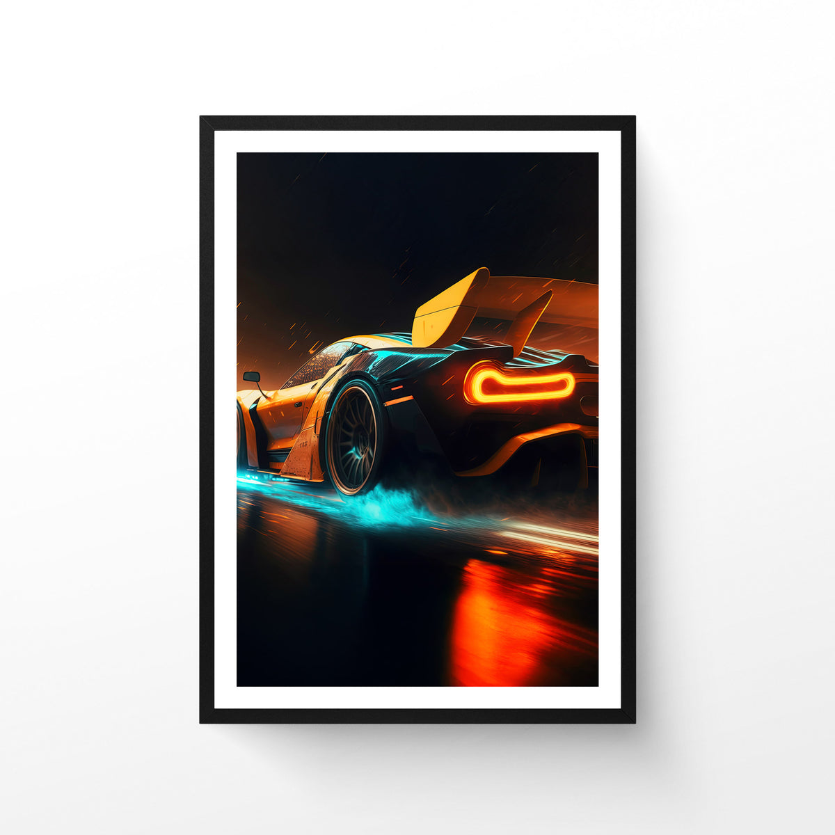 Sport Car Neon Lights