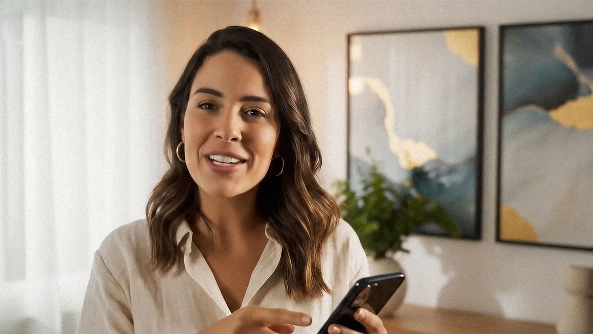 Carregar vídeo: Vídeo institucional da Letz mostrando quadros personalizados criados com Inteligência Artística. Pessoas compartilham histórias emocionantes sobre datas especiais transformadas em arte com mapas estelares e retratos criativos. Inclui exemplos de quadros decorativos com estilo 3D, massinha e arte personalizada.